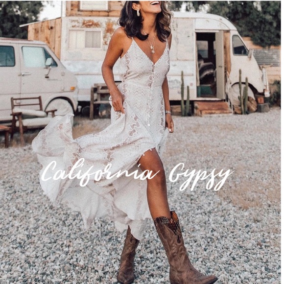 Snakeskin Midi Dress - Picture 6 of 13